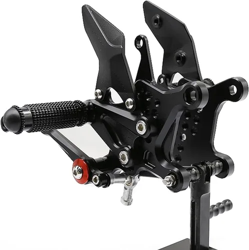 Miniatura 4 de FXCNC Juego trasero de motocicleta compatible con ZX25R 2020-2022 ZX4R 2023 ZX-4RR 2022-2024 Billet Juego de estriberas traseras totalmente