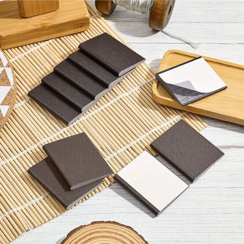 Miniatura 6 de Zonon 64 piezas de sello de esquina de puerta, burletes para marco de puerta exterior, tapones adhesivos para esquinas para burletes y protección
