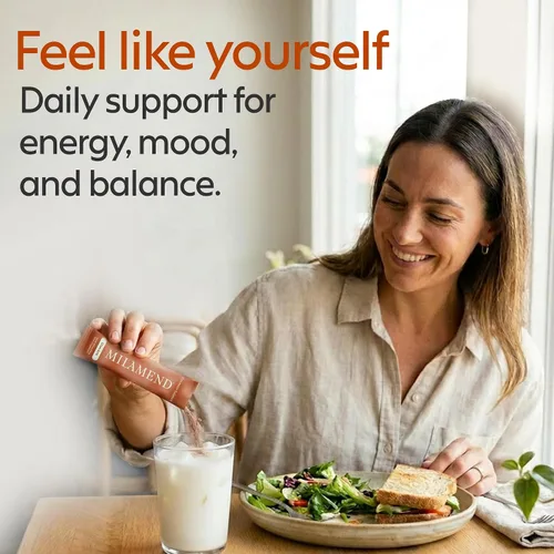 Miniatura 3 de milamend Balance hormonal para mujeres 40:1 Myo-inositol D-Chiro Inositol Suplemento + CoQ10, ALA y aminoácidos – Fertilidad, Ovario y Ciclo – Polvo