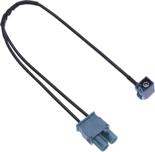 Keple, adaptador de antena de radio de coche dual Fakra, conector GPS de navegación FM estéreo para vehículos para modelos de coche
