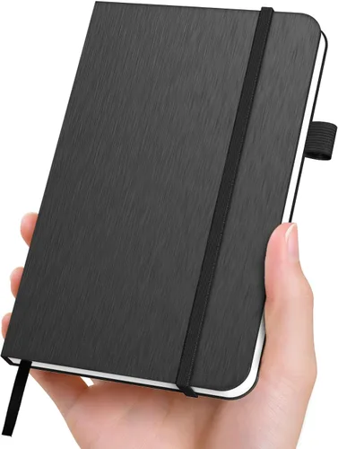 Miniatura 9 de ONAVIA Cuaderno de bolsillo A6, cuadernos pequeños de diario, 160 páginas de tapa dura mini bloc de notas para escribir, trabajo, escuela y toma