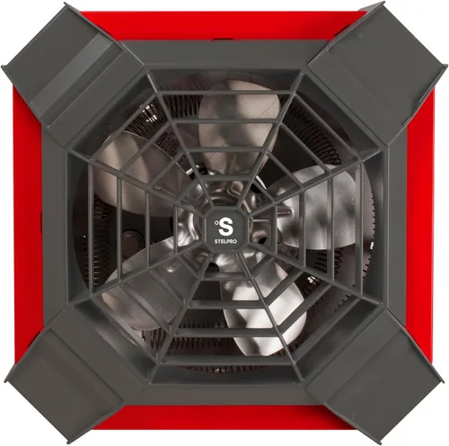 Stelpro SPIDER - Calentador de techo de garaje, 13 3/4 pulgadas x 13 3/4 pulgadas, 240 voltios, ahorro de energía, compatible con termostatos