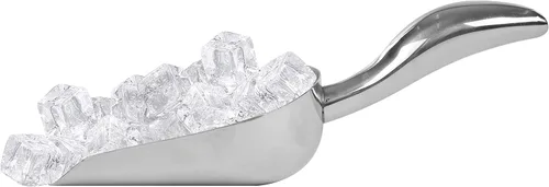 Miniatura 6 de LEMONSODA Cuchara de hielo de acero inoxidable – 24 onzas – Metal inoxidable – Ideal para bar, hielo, harina, café, recipientes – Cuchara de hielo