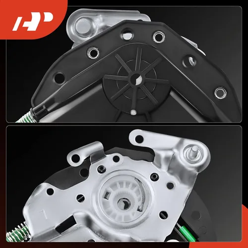 Miniatura 6 de A-Premium - Regulador de ventana eléctrico sin motor de reemplazo para BMW E46 323i 325i 325xi 328i 330i 330xi para el lado del conductor delantero