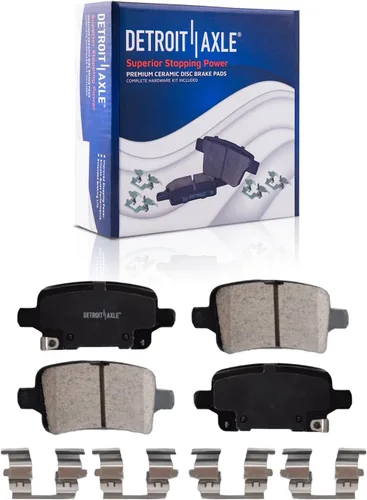 Miniatura 29 de Detroit Axle - Kit de freno delantero para Nissan Sentra 2020-2024 de 11.02 pulgadas, rotores de freno de disco perforados y ranurados, pastillas