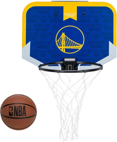 Miniatura 25 de Franklin Sports NBA Team - Aro de baloncesto sobre la puerta – Mini aro de baloncesto para niños con baloncesto – Aro de baloncesto para fanáticos