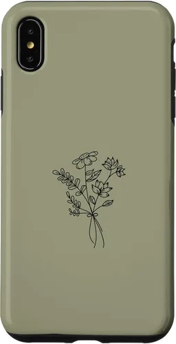 Miniatura 11 de Funda para iPhone 12 mini Wildlfower Floral Flower Khaki