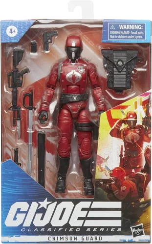 Miniatura 2 de G.I. Joe Classified Series Figura de Acción Guardia Carmesí, 50 Juguetes Coleccionables Premium, Múltiples Accesorios Escala de 6 Pulgadas y Arte