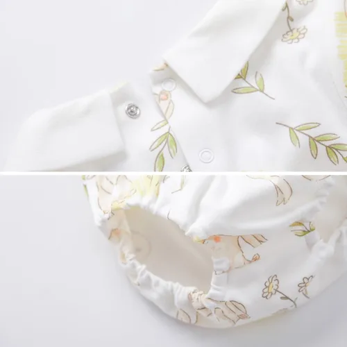 Miniatura 74 de pureborn Vestido de bebé niña 0-24 meses