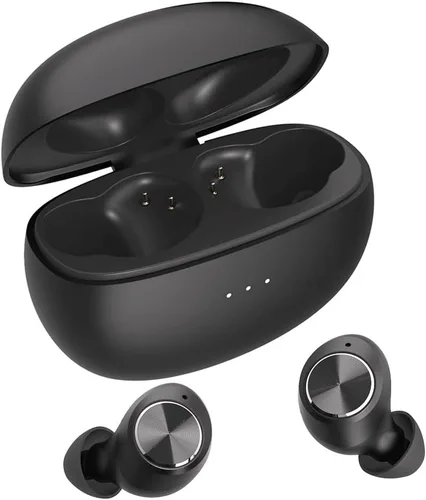 Miniatura 10 de Kamon Auriculares inalámbricos K12, Bluetooth 5.3, estéreo de alta fidelidad, cómodos auriculares intrauditivos impermeables con control táctil