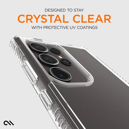 Miniatura 4 de Case-Mate Funda transparente resistente para Samsung Galaxy S24 Ultra [protección contra caídas D3O de 16 pies] [compatible con carga inalámbrica]