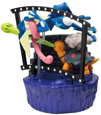 Miniatura 2 de Diorama Figura Greninja Pokemon Midnight Agent The Cinema