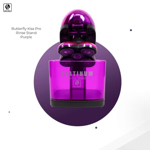 Miniatura 3 de SKULL SHAVER Soporte de enjuague Butterfly Platinum - Púrpura