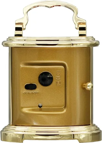 Miniatura 2 de SEIKO QHE109GLH Reloj despertador de aleación de oro para dormitorio, 4.3 x 3 pulgadas