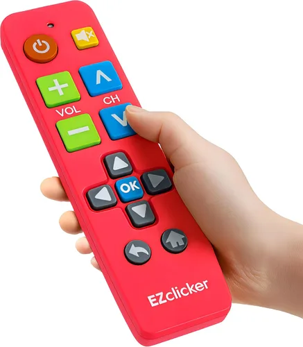 Miniatura 12 de Control remoto de reemplazo para TV Samsung Compatible SOLO con televisores Samsung (Negro) Control remoto para TV de botón grande, simplificado