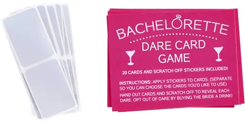 Miniatura 6 de Juego de Tarjetas de Raspa de Desafíos para Despedida de Soltera de Printed Party, Noche de Chicas, 20 Tarjetas