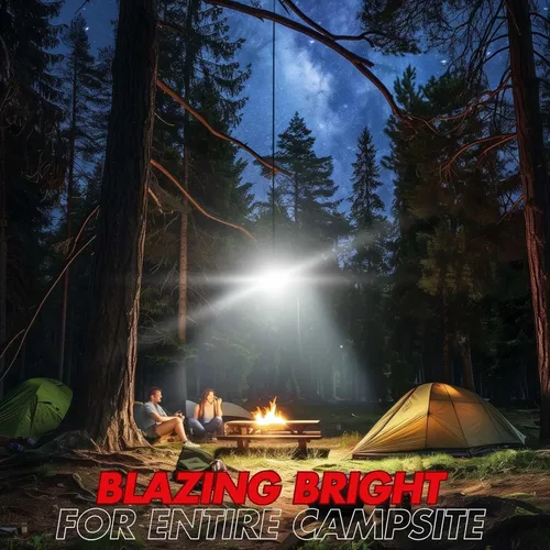 Miniatura 2 de Gen 2 Pro 3000LM UFO Linterna de Camping Recargable, Luz Portátil para Tienda de Campaña, 200h de Duración, Impermeable para Camping, Toldo