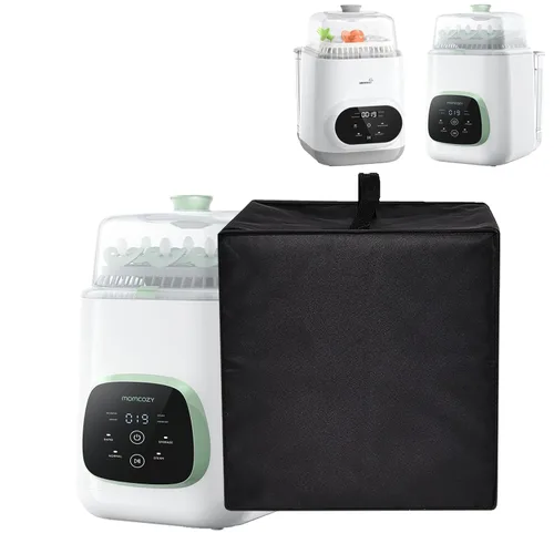 Funda antipolvo para esterilizador Momcozy de biberones, resistente al calor, impermeable, tela de nailon, cubierta protectora para lavadora de