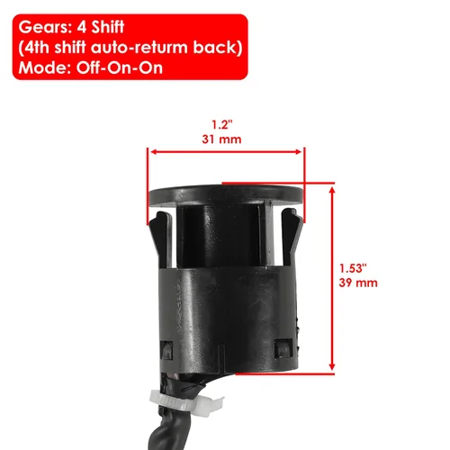 Miniatura 2 de Caltric Interruptor de llave de encendido compatible con Polaris Scrambler 50 90 90X 2001-2003