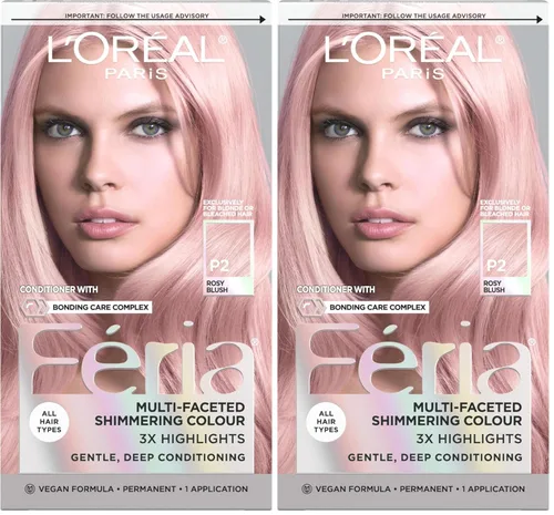 Miniatura 63 de L'Oreal Paris Feria - Tinte permanente multifacético y brillante, 60 Crystal Brown (castaño claro), paquete de 1 60 marrón claro