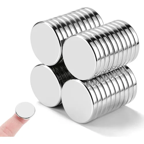 Miniatura 14 de TRYMAG Imanes, 20 imanes de neodimio fuertes para manualidades, imán de alta resistencia, pequeño imán redondo para refrigerador para oficina