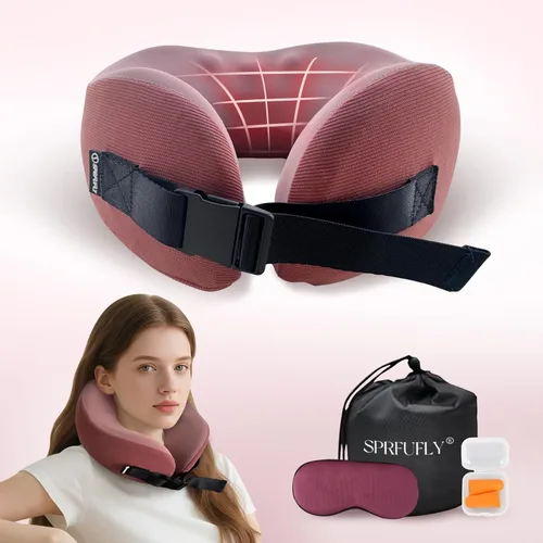 Miniatura 14 de Almohada Lumbar Súper Cómoda, Almohada de Soporte Lumbar para Alivio del Dolor de Espalda con Correa Ajustable, 100% Espuma Viscoelástica y Funda