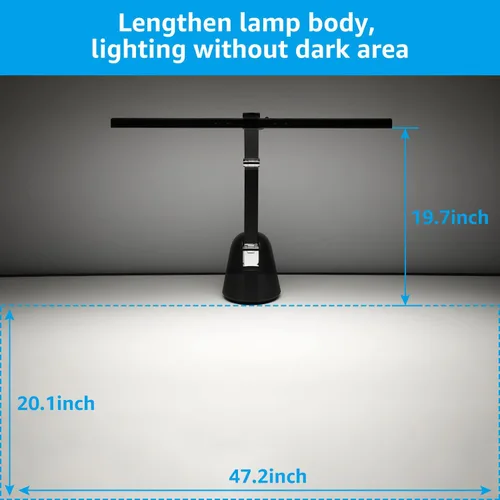 Miniatura 6 de ESCENA Luces de piano para piano vertical, lámparas de piano LED profesionales de 12 W con atenuación automática, 3000K-6000K, temporizador 2H CRI