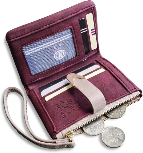 Miniatura 5 de TOPKULL Carteras para mujer Rfid pequeñas compactas con cremallera y monedero para mujer S