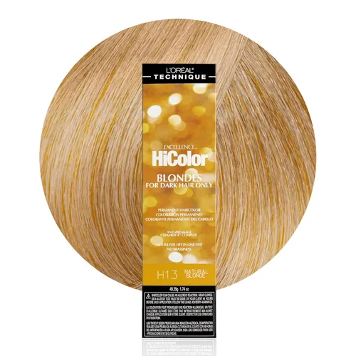 Miniatura 11 de L'Oréal Technique HiColor Browns & Blondes Permanent Hair Color - Lifts Dark Hair in One Step, No Brassiness, Rich, Smooth Creme Formula, Intense