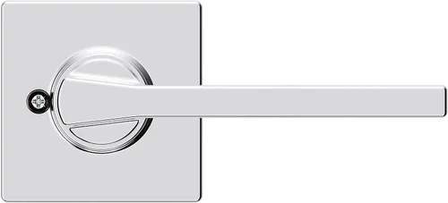 Miniatura 2 de Kwikset Casey Manija de Puerta Simulada, Palanca de Un Solo Lado para Closets, Puertas Dobles Francesas y Despensa, Palanca Interior Reversible
