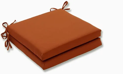 Pillow Perfect - Cojines lumbares color bermellón para exteriores e interiores