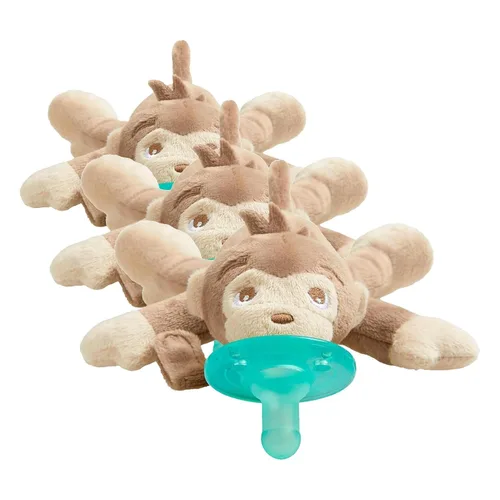 Miniatura 12 de Philips AVENT Soothie Snuggle Soporte de Chupete con Chupete Desmontable, 0m+, Mono, SCF347/02 Animal Mono