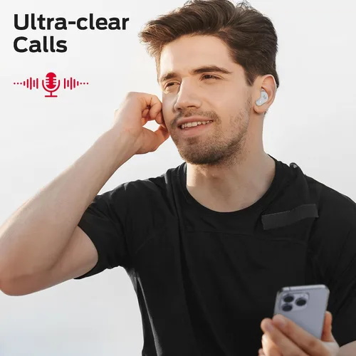 Miniatura 6 de Monster N-Lite 210 - Auriculares inalámbricos Bluetooth 5.4 intraurales, micrófono integrado para llamadas cristalinas, tiempo de reproducción de 32