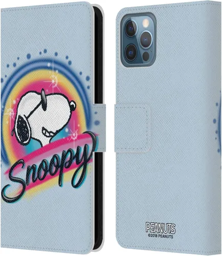 Miniatura 126 de Head Case Designs Funda de piel con licencia oficial de Peanuts Beach Surf Snoopy Boardwalk Airbrush compatible con Apple iPhone 11