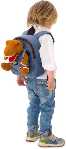 Miniatura 7 de Naturally KIDS - Juguetes de dinosaurio para niños de 2 a 5 años, regalo de cumpleaños, mochila de dinosaurio para niños pequeños