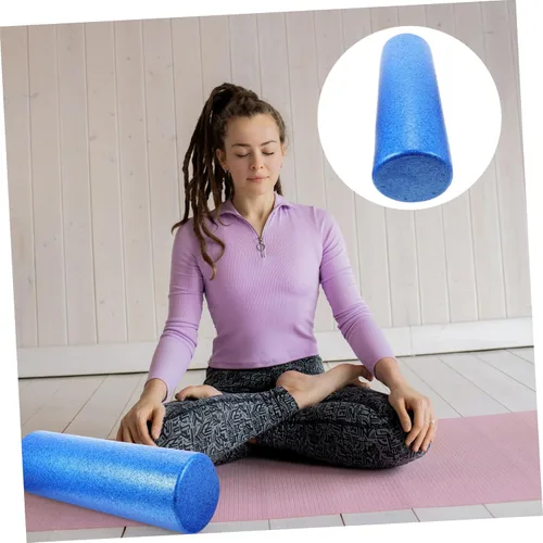 Miniatura 8 de KOMBIUDA Rodillo de yoga de espuma de alta densidad para relajación muscular y terapia de fitness, columna ligera para masaje de tejido profundo