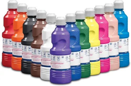 Miniatura 2 de Prang Pintura de témpera lavable, colores surtidos, 16 onzas, 12