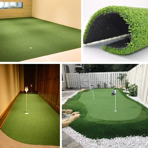 Miniatura 5 de ALTRUISTIC Tapete grueso de césped artificial para golf Pro Putting Green Mat 5 pies x 10 pies, tamaños personalizados/tapete de entrenamiento
