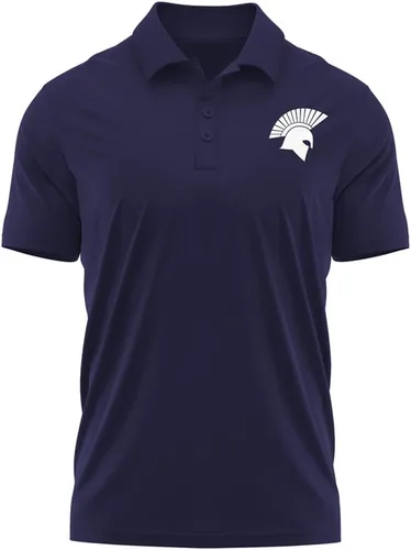 Miniatura 80 de Camisa polo deportiva oficial de la NCAA Collegiate para hombre, colección con logotipo en el pecho izquierdo
