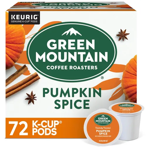 Miniatura 48 de Green Mountain Coffee Selecciones Estacionales de Café Galleta de Canela y Azúcar por Servicio Keurig K-Cup Pods, Café Tueste Claro, 12