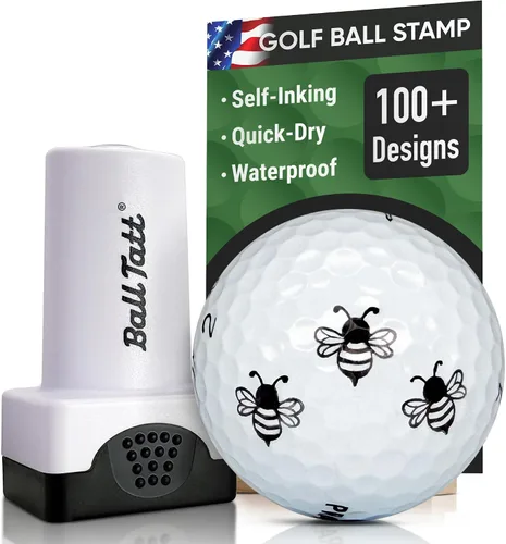 Miniatura 23 de Sello de pelota de golf - Marcador autoentintado - Herramienta de marcado permanente de secado rápido, sin fugas ni recargas, sello de golf