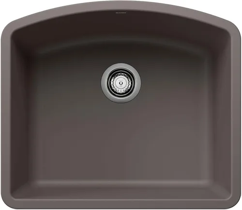 Miniatura 8 de BLANCO, Antracita 440174 DIAMOND SILGRANIT - Fregadero de cocina de un solo tazón