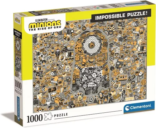 Miniatura 5 de Clementoni Batman Impossible 39575 - Rompecabezas de 1000 piezas, fabricado en Italia, para adultos