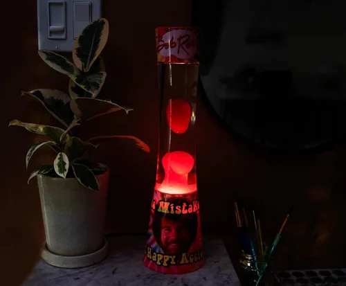 Miniatura 7 de Bob Ross Tie-Dye Motion - Luz de estado de ánimo 16 pulgadas de alto
