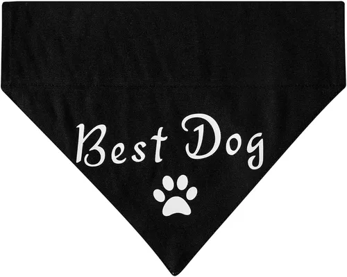 Miniatura 3 de El mejor collar de bandana de boda para perro, bandana de compromiso ajustable para mascotas con hebilla de liberación rápida y anillo en D