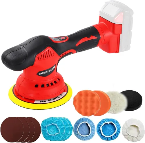 Pulidor inalámbrico de coche para batería Milwaukee m18, pulidor eléctrico para detalles/pulido/encerado de automóvil (batería no incluida)