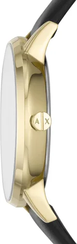 Miniatura 2 de AX Armani Exchange Reloj para mujer, reloj de tres manecillas para mujer con correa de acero inoxidable o cuero
