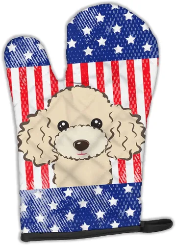 Miniatura 99 de Caroline's Treasures BB4020OVMT Dog House Collection Border Collie - Guante de horno grueso resistente al calor para sartenes calientes y horno