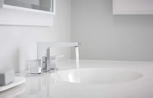 Miniatura 2 de Kohler 24857-4-CP Honesty - Grifo para lavabo de baño, cromo pulido
