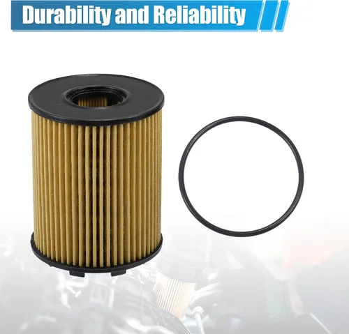 Miniatura 6 de X AUTOHAUX Filtro de aceite de motor con sellos No.68102241AA/73500049/71765460/71773176/6001073250 para Dodge Dart 1.4L 2013-2016 para Fiat 500